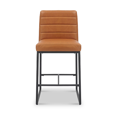 Cavaye Leather Bar Stool