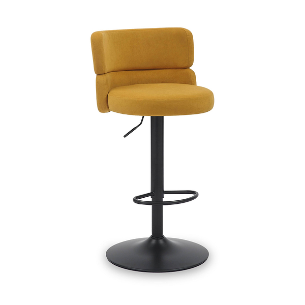 Clayden Brushed Velvet Bar Stool