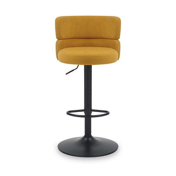 Clayden Brushed Velvet Bar Stool