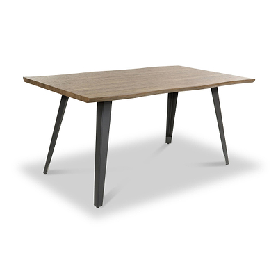 Crawley 160cm Natural Curve Dining Table