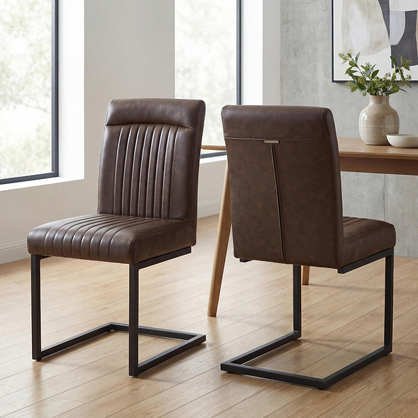 Valero Faux Leather Dining Chair