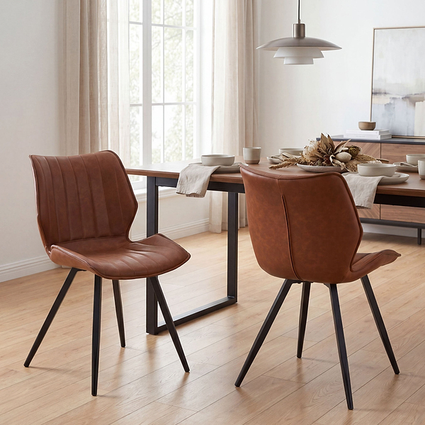 Morvah Faux Leather Dining Chair