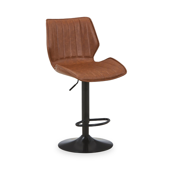 Morvah Faux Leather Bar Stool