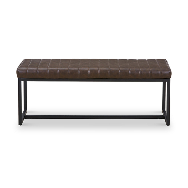 Valero Faux Leather Dining Bench