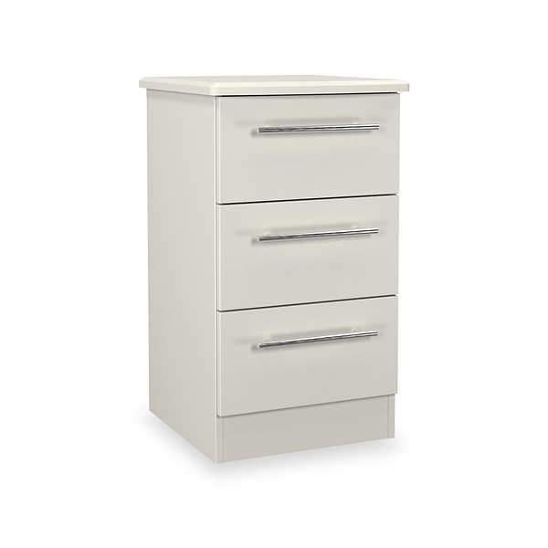Bramwell 3 Drawer Bedside Table