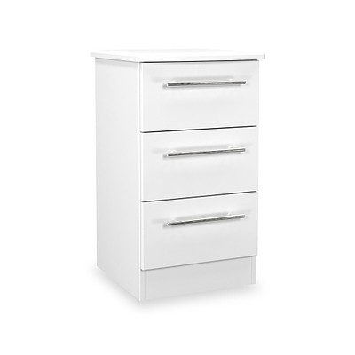 Bramwell 3 Drawer Bedside Table