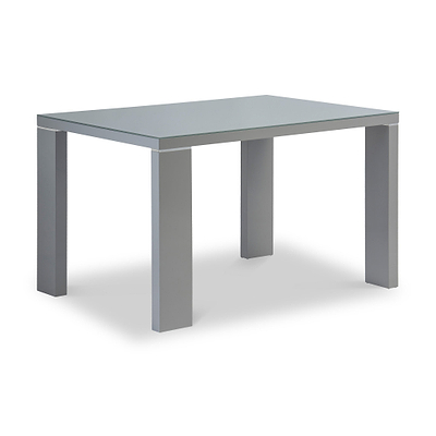 Jackson Grey Gloss Rectangular Dining Table