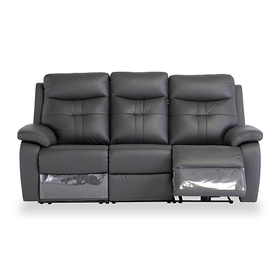 Talbot Leather Power Reclining 3 Seater Sofa