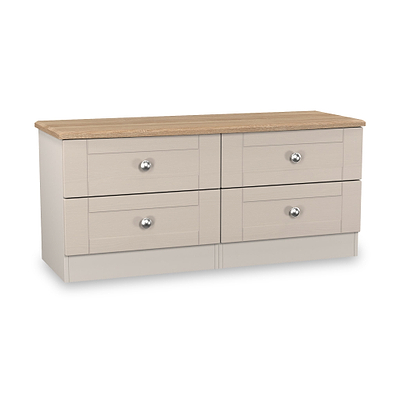 Marlowe 4 Drawer Low Storage Unit