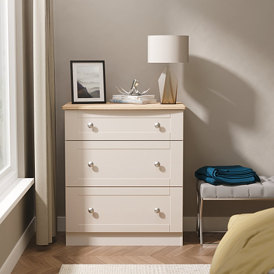 Marlowe 3 Drawer Deep Chest