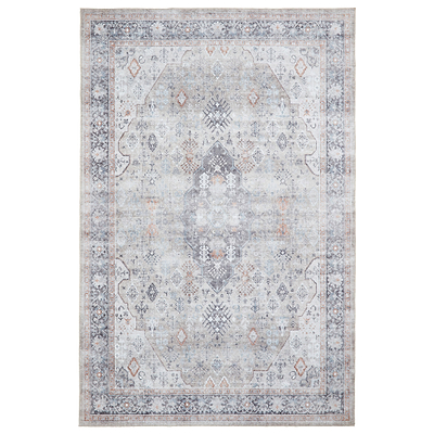 Lincoln Distressed Medallion Rug