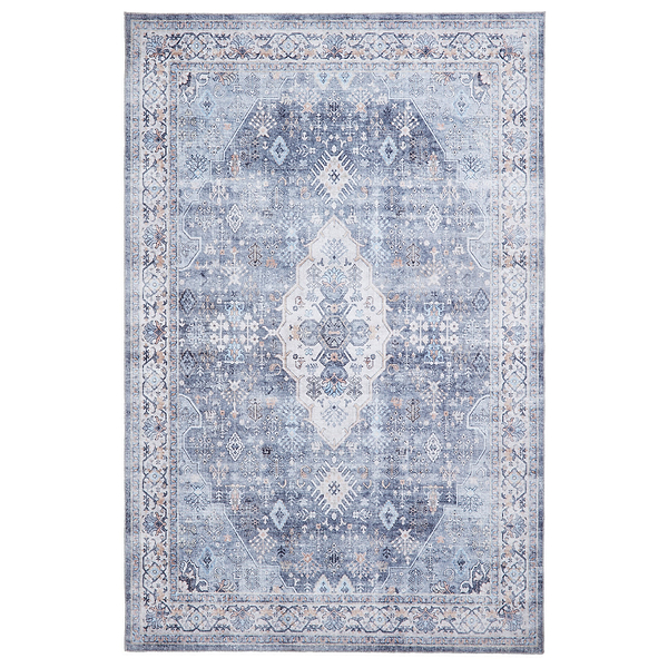 Lincoln Distressed Medallion Rug