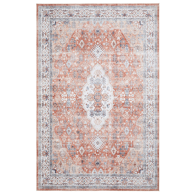 Lincoln Distressed Medallion Rug