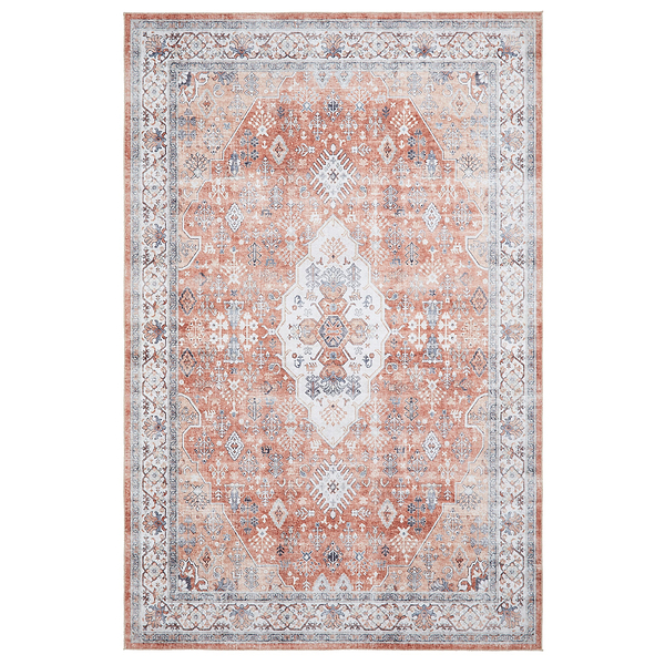 Lincoln Distressed Medallion Rug