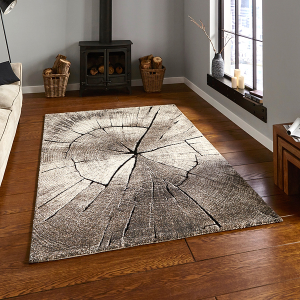 Woodland Tree Patterned Rug