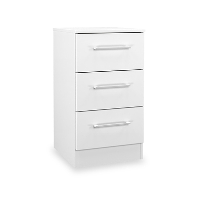 Ellington 3 Drawer Bedside Table