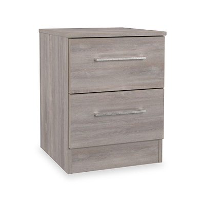 Ellington 2 Drawer Bedside Table