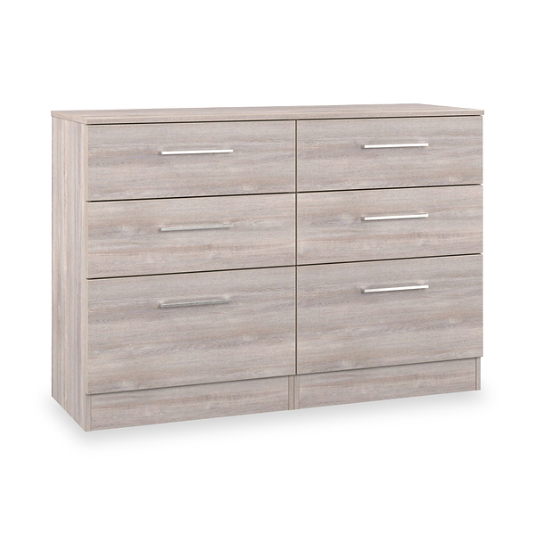 Ellington 6 Drawer Wide Chest