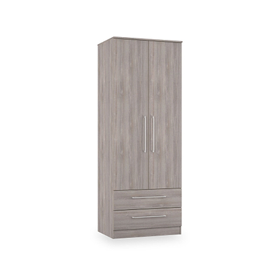 Ellington Double Wardrobe With Drawers