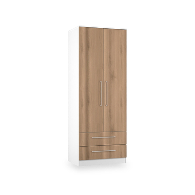 Ellington Double Wardrobe With Drawers