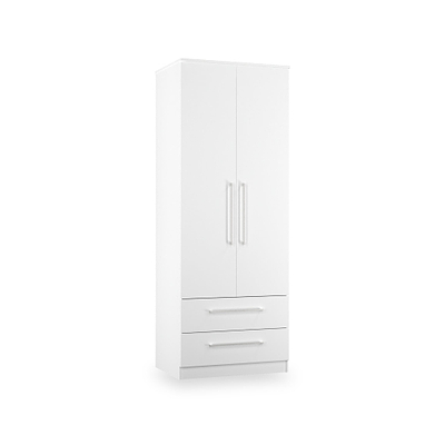 Ellington Double Wardrobe With Drawers