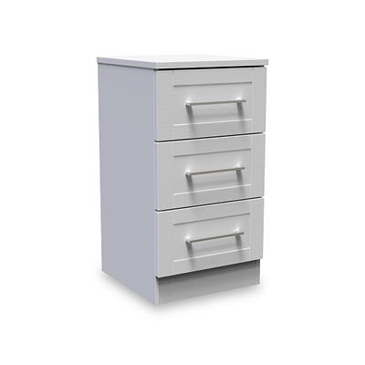 Bellamy 3 Drawer Bedside Table