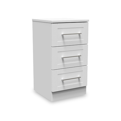 Bellamy 3 Drawer Bedside Table