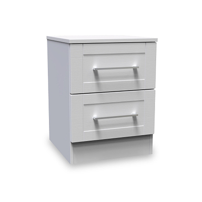Bellamy 2 Drawer Bedside Table