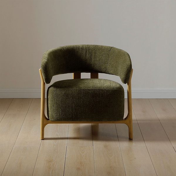 Sorelle Curved Accent Chair