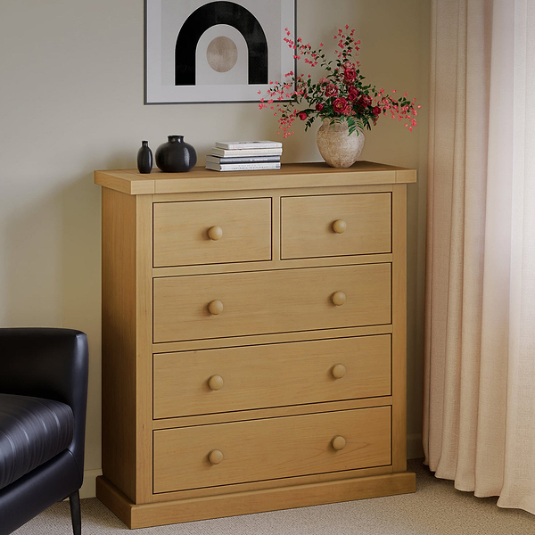 Chiswick Pine 2 over 3 Drawer Chest