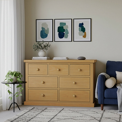 Chiswick Pine 3 over 4 Drawer Chest
