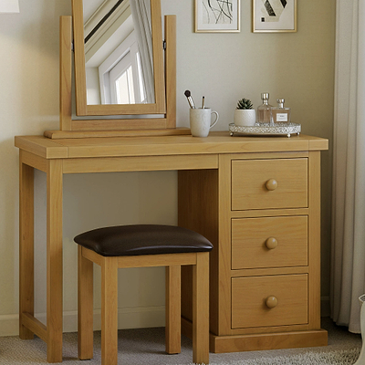 Chiswick Pine 3 Drawer Dressing Table