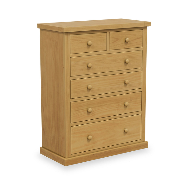 Chiswick Pine Large 2 over 4 Drawer Chest