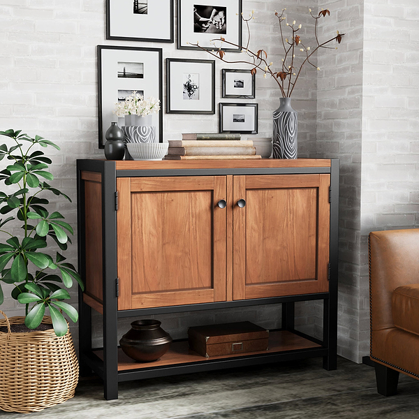 Dunstan Acacia 2 Door Cupboard