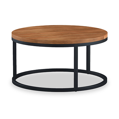 Dunstan Acacia Round Coffee Table