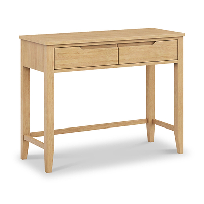 Camdale Oak 2 Drawer Dressing Table