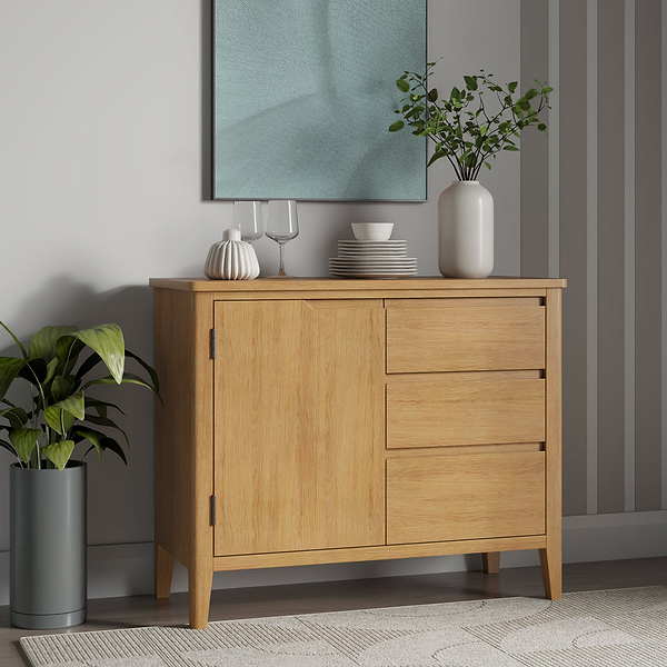 Durham Oak Small Sideboard
