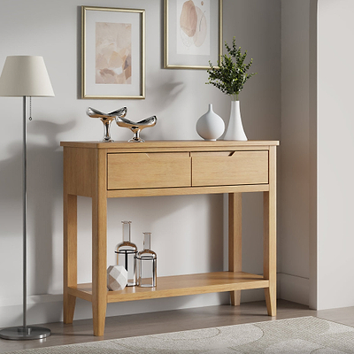 Durham Oak Console Table