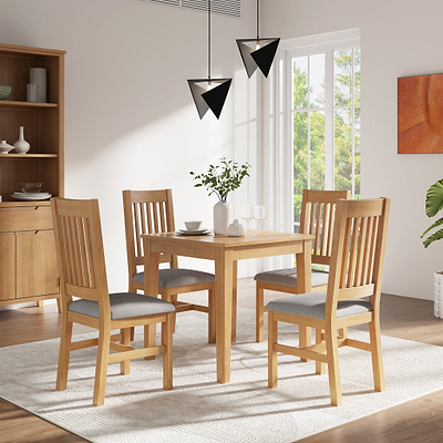 Durham Oak 75cm Square Dining Table