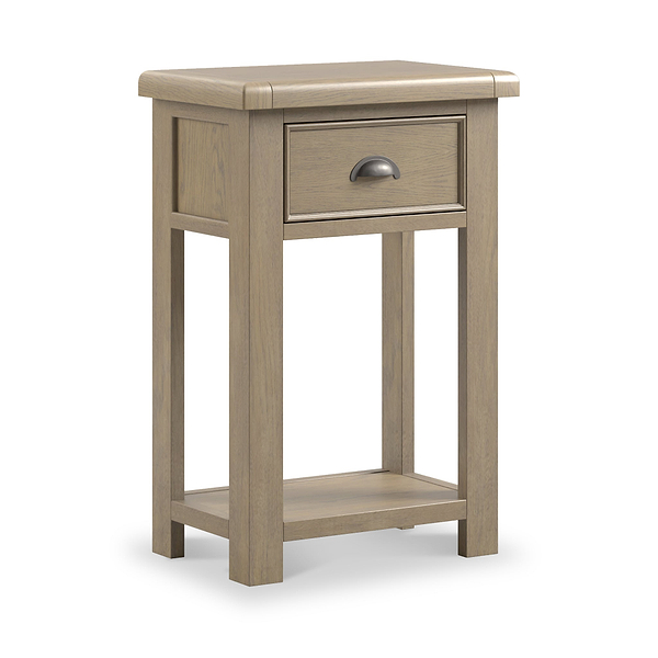 Taunton Smoked Oak Side Table