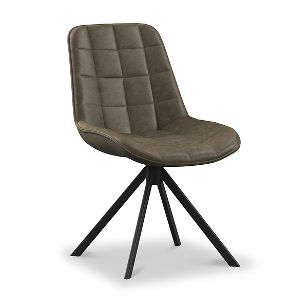 Calver Faux Leather Dining Chair