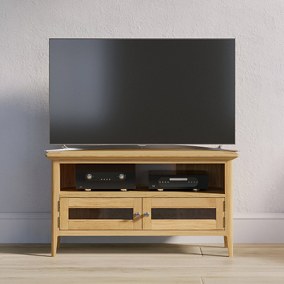 Towan Glass Corner TV Unit