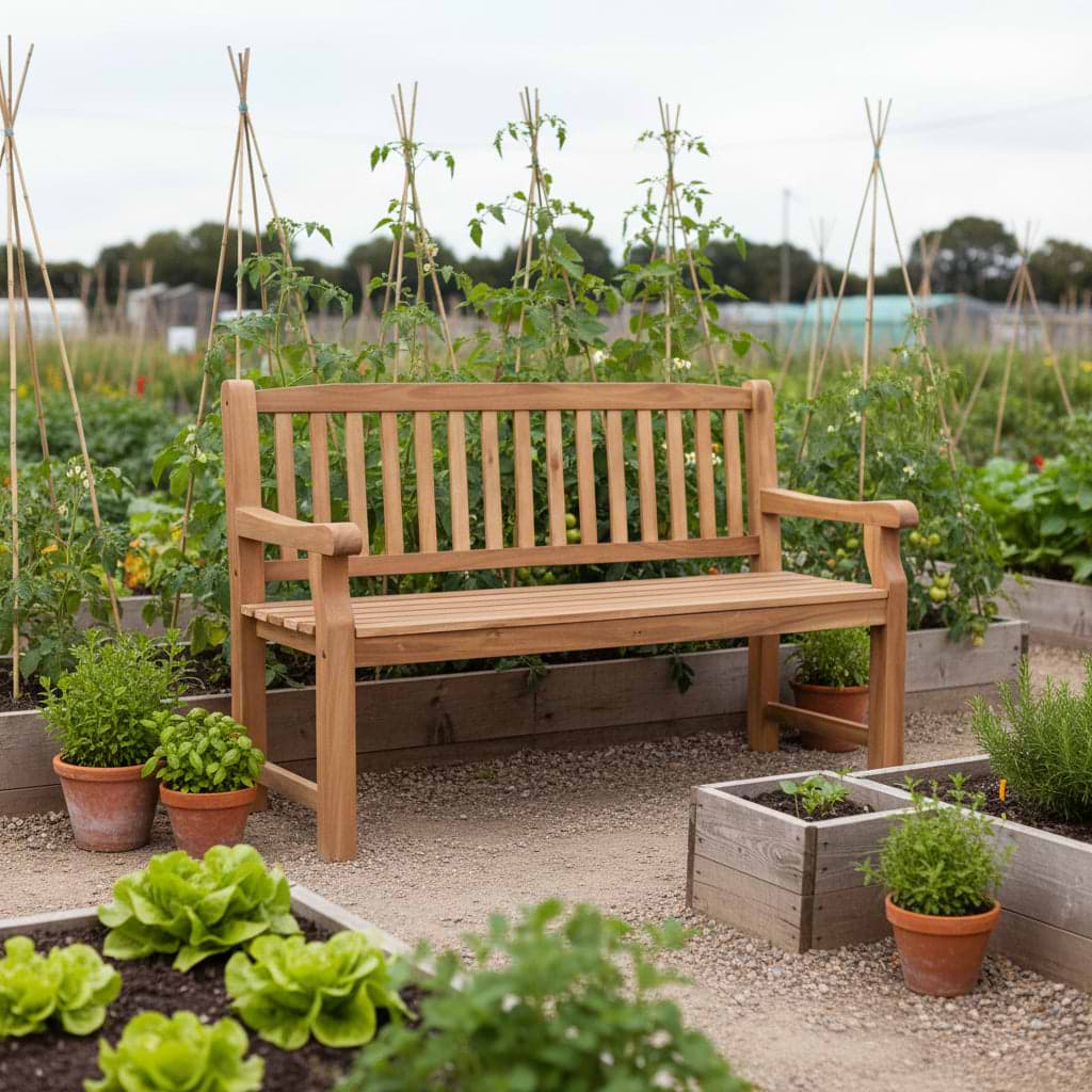 Turnbury FSC Acacia 3 Seater Garden Bench