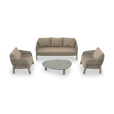 Zuro 5 Seater Lounging Set with Coffee Table