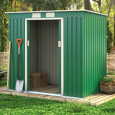 Ascot 7 x 4.2ft Galvanised Steel Shed