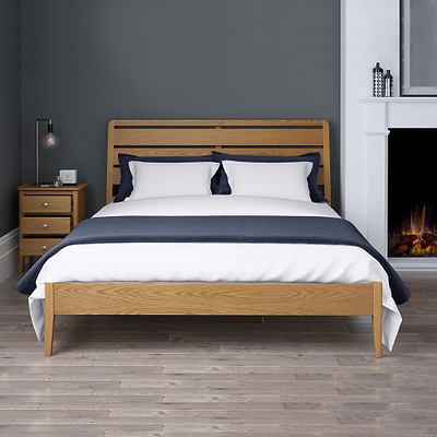 Alba Oak Bed Frame