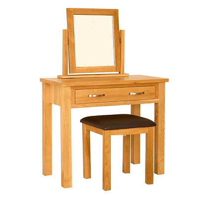 Newlyn Oak Dressing Table Set
