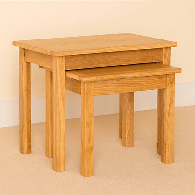 Newlyn Oak Nest Of Tables