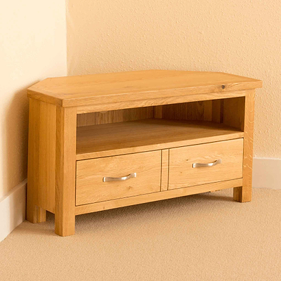 Newlyn Oak Corner TV Stand