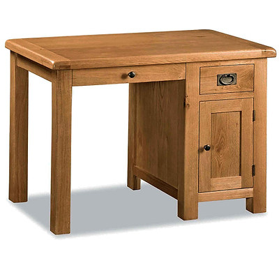 Zelah Oak Small Computer Desk